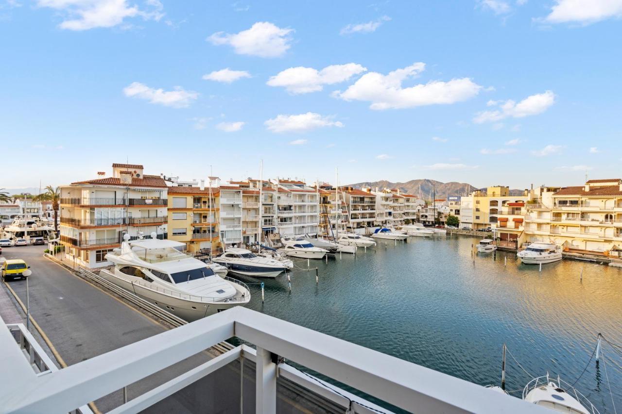 Welcs Apartamento 055 Emp Con Terraza Y Vistas Al Canal Empuriabrava Exteriér fotografie