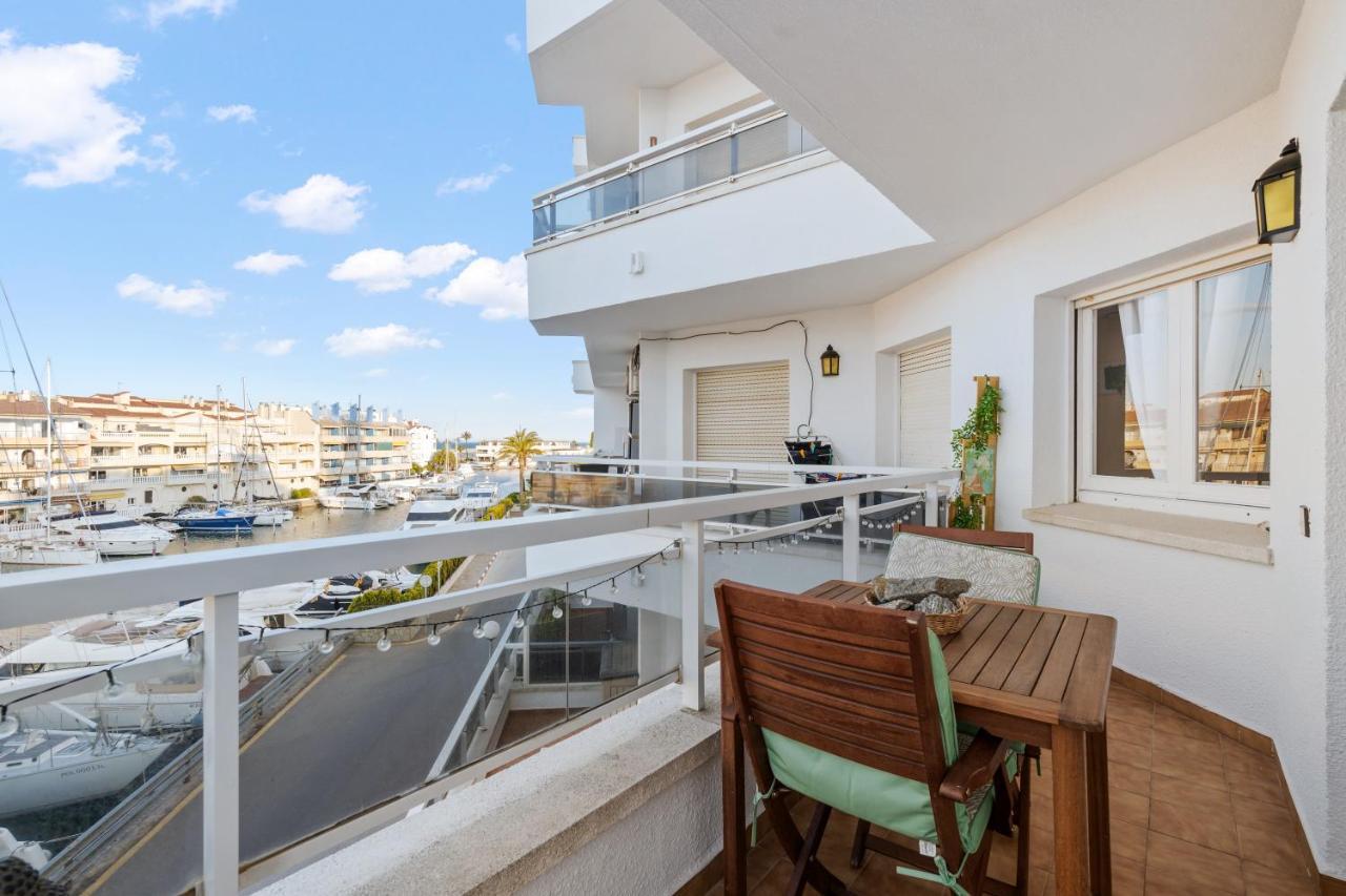 Welcs Apartamento 055 Emp Con Terraza Y Vistas Al Canal Empuriabrava Exteriér fotografie